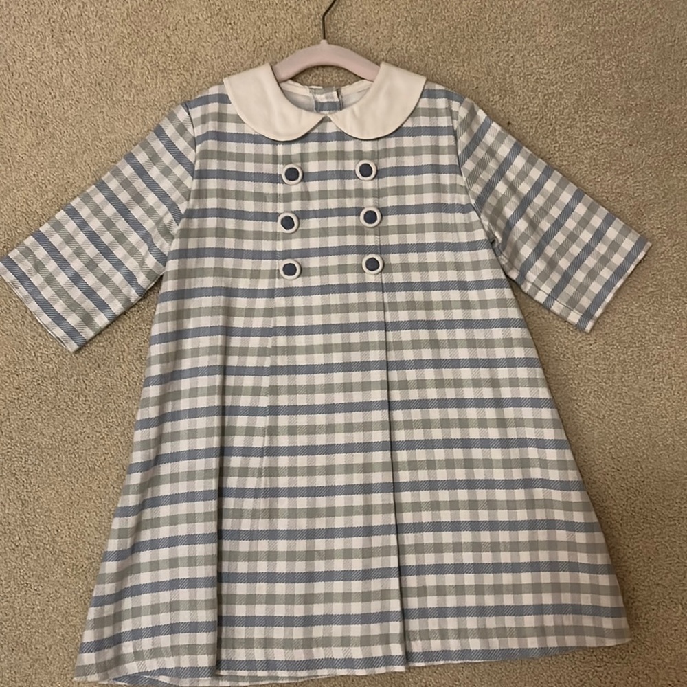 Bella Bliss size 4 plaid dress great condition